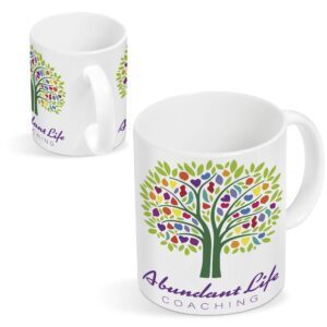Blank Canvas Sublimation Ceramic Mug – 330ml