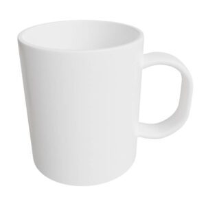 Polymer 11oz white mug