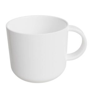 Kids polymer white mug