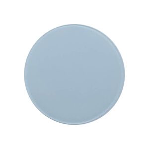 Glass round smooth coasters
