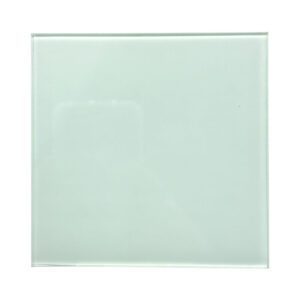 Glass square smooth coasters