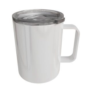 Double wall stainless steel coffee mug