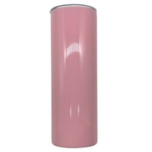 Sublimation Pink 20oz Skinny mug Stainless Steel