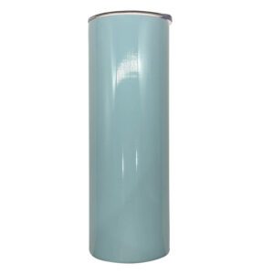 Sublimation Teal 20oz Skinny mug Stainless Steel