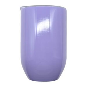 Sublimation Purple Gin Glass Stainless Steel