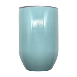 Sublimation Teal Gin Glass Stainless Steel