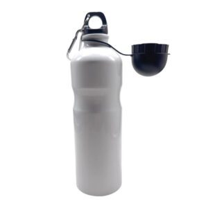 Aluminium Bicycle Bottle White
