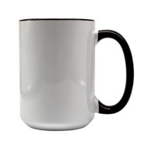 15oz Black Sublimation Mug