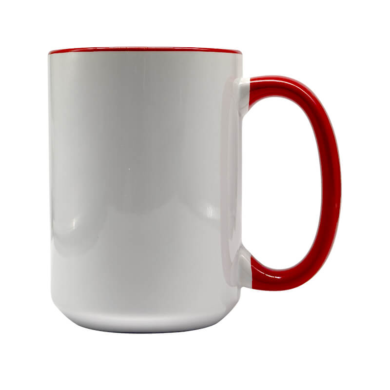 15oz Red Sublimation Mug