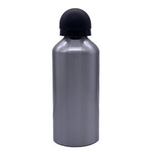 600ml silver stainless steel water bottle
