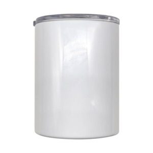 Sublimation White Stainless Steel Whiskey Tumbler 12oz
