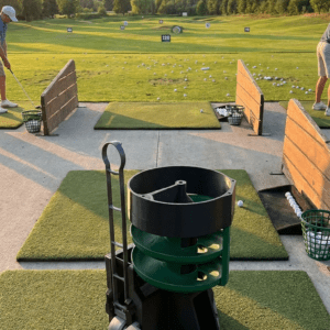 Golf Ball Dispenser - 40cm - Automatic Training Large Capacity 25